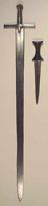 Dervish sword & dagger, DLI nos. 192 & 456 (courtesy of the DLI Museum) Dervish sword & dagger, DLI nos. 192 & 456 (courtesy of the DLI Museum)