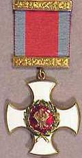 DSO medal (courtesy of the DLI Museum) DSO medal (courtesy of the DLI Museum)
