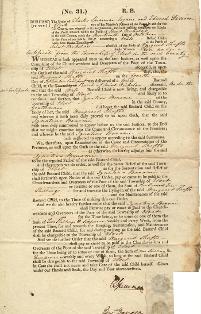 Maintenance order against Ignatius Bonomi, 1819 (EP/Du.SO 112/4/128) – Copyright © Durham County Record Office. Maintenance order against Ignatius Bonomi, 1819 (EP/Du.SO 112/4/128) – Copyright © Durham County Record Office.