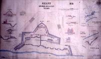 Plan of Kosheh defences, 1886, courtesy of The National Archives [WO 78/164] - Copyright © Durham County Record Office.