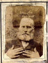 Male prisoner in Durham Gaol, circa 1900 (P 14/6) Male prisoner in Durham Gaol, circa 1900 (P 14/6)