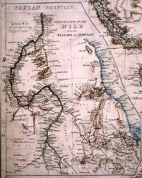 Map of Sudan, c.1884, courtesy of The National Archives [WO 78/5465] - Copyright © Durham County Record Office