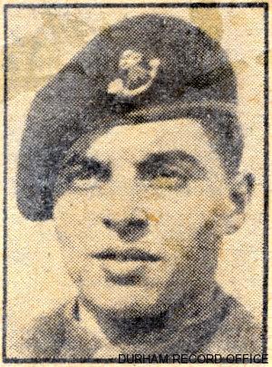 Corporal Ronald Moore was awarded the Military Medal for rescuing a wounded comrade, 1st Battalion DLI, Korea, 22 November 1952. Image © Durham Record Office (D/DLI 2/1/20(127))